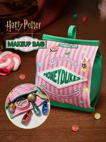 Harry Potter™ X SHEGLAM Sweet Shop Makeup Bag Brand Beauty Makeup Face Paint Cosmetic For Women Girls Perfect For Fall Winter Ideal For Y2K Fancy Fashion Suitable For Birthday Christmas Present Party Ready Best Color