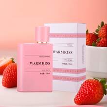 Strawberry Pink Sugar Eau De Toilette Perfume For Women, Floral + Fruity Scent, Notes Of Raspberry, Cotton Candy, And Vanilla, Sweet And Sensual Fragrance