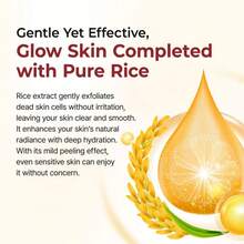 Dr.Melaxin [Dr.Melaxin Official] Peel Shot Glow Rice Ampoule Duo - Serums For Brightening, Exfoliating, And Moisturizing - Suitable For All Skin Types