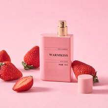 Strawberry Pink Sugar Eau De Toilette Perfume For Women, Floral + Fruity Scent, Notes Of Raspberry, Cotton Candy, And Vanilla, Sweet And Sensual Fragrance