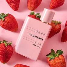 Strawberry Pink Sugar Eau De Toilette Perfume For Women, Floral + Fruity Scent, Notes Of Raspberry, Cotton Candy, And Vanilla, Sweet And Sensual Fragrance