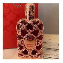 Red Royal Amber Perfume, A Luxurious And Mysterious Oriental Flower Fragrance, Is Versatile For Men And Women, Lasting, Essential For Dating, And Elegant Red Gold Bottle Design. It Is A Surprise Gift For Men And Women