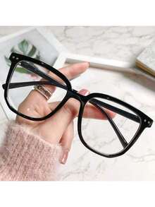 3pcs Blue Light Blocking Glasses - Fashion Square Fake Eyeglasses, Anti Ray Computer Gaming Glasses, Blue Blockers Glasses For Women/Men