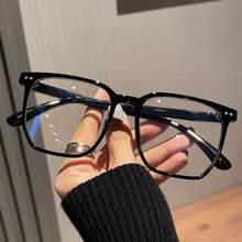 3pcs Blue Light Blocking Glasses - Fashion Square Fake Eyeglasses, Anti Ray Computer Gaming Glasses, Blue Blockers Glasses For Women/Men