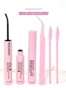40pcs False Eyelashes Set, High Capacity Hot-Melt Natural Beginner Single Cluster DIY Segmental Eyelashes Kitlash Clusters Kit,Lashes,Eyelashes,Fake Lashes