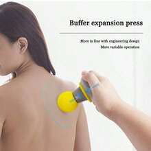 New Mini Massager Muscle Relaxation Fascia Gun Home Vibration Massage Instrument Mini Convenience Jiefascial Apparatus 300mAh Portable Mini Electric Massager, USB Rechargeable, Suitable For Body, Back, Neck, And Waist Massage, Ultra-Lightweight
