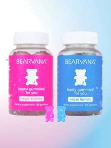 BEARVANA Berry Gummies - Herbal Multivitamins &Fitness Support For Women | All-In-One Daily Nutrition | 2 Pack Value|Free Shipping