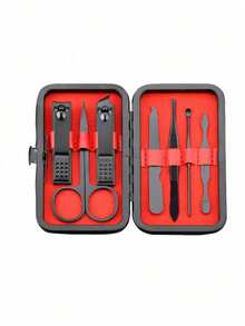 Manicure Set Professional Pedicure Kit Nail Clippers Kit - Nail Care Tools - Grooming Kit With Luxurious Upgraded Travel Case