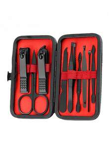 Manicure Set Professional Pedicure Kit Nail Clippers Kit - Nail Care Tools - Grooming Kit With Luxurious Upgraded Travel Case