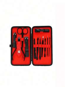 Manicure Set Professional Pedicure Kit Nail Clippers Kit - Nail Care Tools - Grooming Kit With Luxurious Upgraded Travel Case