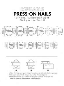 576pcs/Box (24mixed ) Short Oval Flower French Tip Press On Nails Short Acrylic Nail Tips Full Cover False Nail ,With Storage Box As For Suitable For Women And Girls Daily Life And Party Use