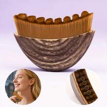 Lymphatic Contouring Facial Brush, Dry Brushing Facial Brush, Lymphatic Drainage Massager For Face, Chin And Jaw Shaping, Ergonomically Designed To Fit Skin Precisely And Relieve Fatigue