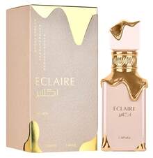 Lattafa Eclaire Eau De Parfum 3.4 Oz / 100 Ml | Long-Lasting Sweet Gourmand Perfume For Women | Vanilla, Caramel, Milk & White Floral Fragrance