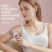Portable Handheld Massager, USB Rechargeable Relaxation Massager, Soothes The Neck, Back, Thighs, And Waist, With Foot Vibration Relaxation, Suitable For Office Workers And Busy Professionals.