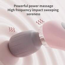 Portable Handheld Massager, USB Rechargeable Relaxation Massager, Soothes The Neck, Back, Thighs, And Waist, With Foot Vibration Relaxation, Suitable For Office Workers And Busy Professionals.