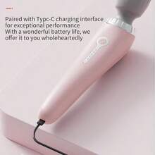 Portable Handheld Massager, USB Rechargeable Relaxation Massager, Soothes The Neck, Back, Thighs, And Waist, With Foot Vibration Relaxation, Suitable For Office Workers And Busy Professionals.