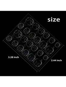 288pcs 12 Sheets Adhesive Tabs Waterproof Breathable Glue Tabs DoubleSided Nail Jelly Sticker Super Sticky Fake Nail Glue Stickers Transparent Flexible For Manicure