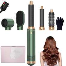ATOPSKINS 5-In-1 Hot Air Styler & Dryer By - Ionic Hair Enhancer, Detachable Structure, Touch, Fluffy Finish, For Wet/Dry Hair