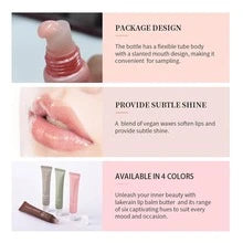 4 PCS  Lip Butter Balm - Ultra-Hydrating, Nourishing Lip Care With Natural Ingredients, Shea Butter & Olive Oil, Soothes & Softens Dry Lips (4PCS, 0.5 Fl Oz (Pack Of 4))