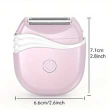 Female Electric Shaver With Rechargeable And Portable Hair Removal Device For Arms, Legs, And Armpits
