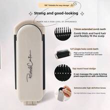 1 Pc /2Pc/4Pc/ 6Pc Foldable Hair Brush With Mirror, Compact Travel Hair Brushes Folding Hairs Brush For Women And Men, Portable Mini Pocket-Size Massage Comb For Gym, Trips, Purse And Styling (Retractable Mirror)