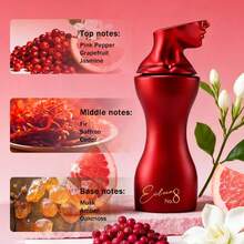 3.4 Oz Women'S Perfume Spray, Long-Lasting FragranceMIST, Contains Pink Pepper, Grapefruit And Jasmine, Suitable For Dating, Daily Life, Party And Gift Giving