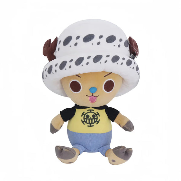 Anime 25cm One Piece Original Plush Toys CartoonFigure Luffy Chopper Ace Roronoa Zoro Cute Stuffed Doll Kids Xmas Gifts