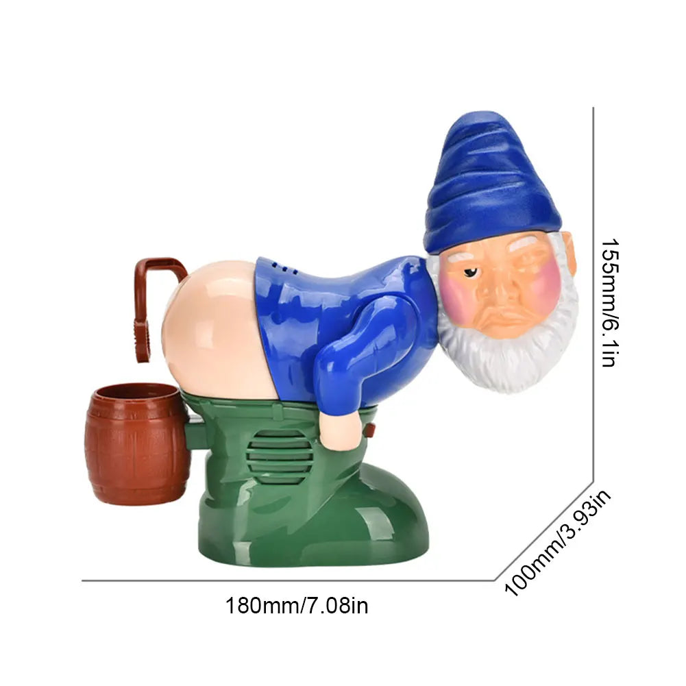 Santa Claus Santa Claus Bubble Blower Creative Colorful Bubbles Blower with Sound & Light Battery Operated Xmas Party Favors