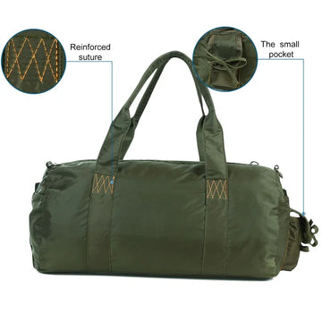 LQARMY Travel Gym Bag Waterproof Fitness Bags Men Women Sport Bag Outdoor Portable Ultralight Yoga bag