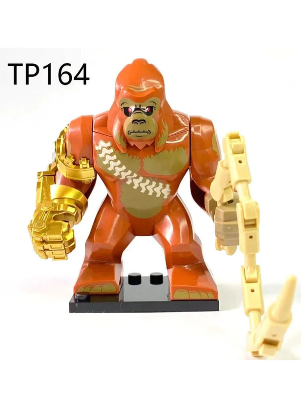 New TP163 Diamond TP164 Scar King Battle Building Block Children's Assembly Toy Handle