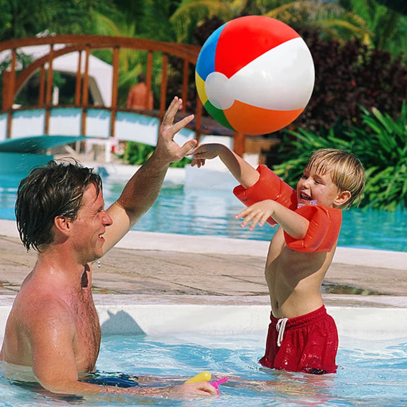 Summer Outdoor Swimming Pool Beach Inflatable Ball Toys Fun Sports Props Beach Pool Volleyball Game Parent-child Interaction