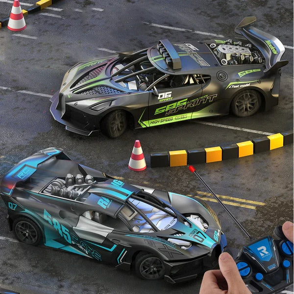 RC Car Toy 2.4G Drift Racing Remote Control Car High Speed Off Road Racing Car Toys for Boys Christmas Indoor Outdoor Gifts