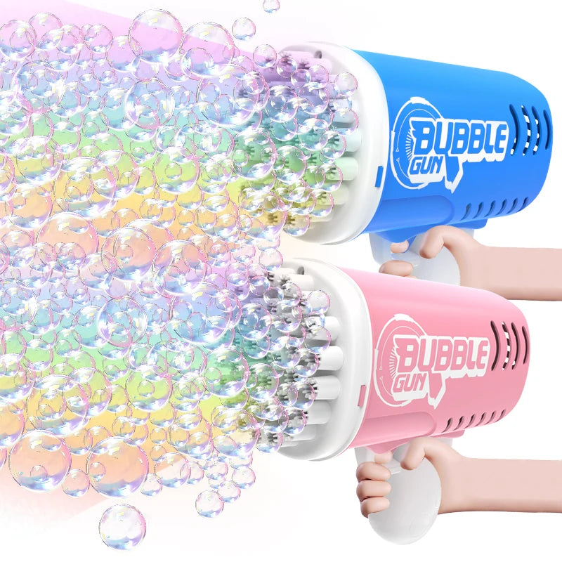 35 hole bubble toy handheld bubble gun outdoor parentchild interaction birthday/party children gift without battery bubble water