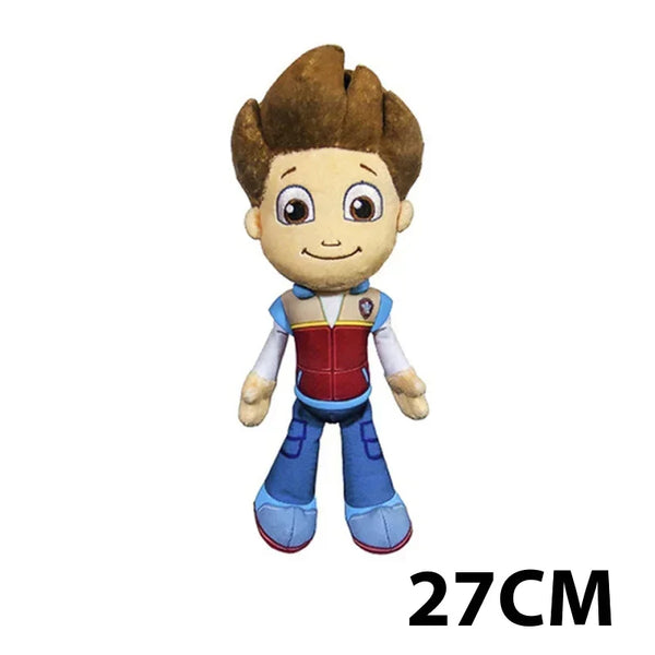 27CM Paw Patrol Dog Puppies Toy Plush Doll Puppy Patrol Toys Doll Chase Ryder Canina Action Anime Character Children's Toy Gift
