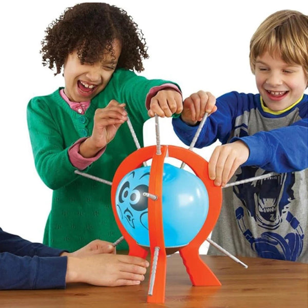 PopFury 36-Second Balloon Battle Game - LED Scoreboard Family Party Toy with 48 Non-Toxic Balloons & Safety Prickers