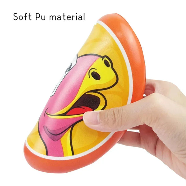 Children's Soft Foam PU Flying Disk Professional Flying Saucer Outdoor Sports Hand Throwing Toy Parent-Child Interaction