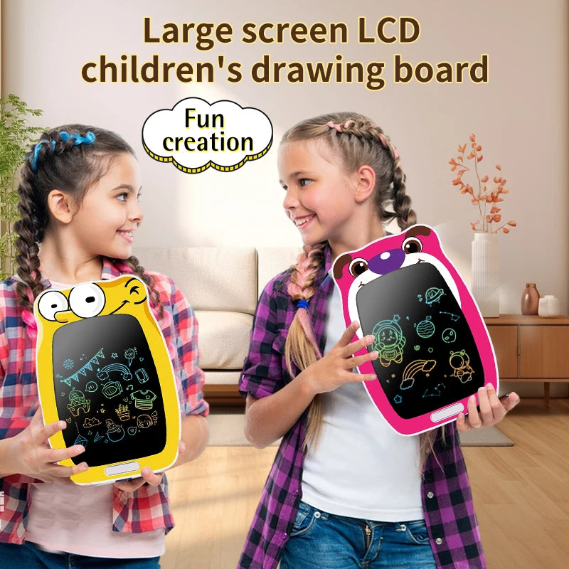 LCD Writing Tablet Electronic Magic Drawing Pad Kids Graffiti Sketchpad Toy Handwriting Black board Montessori Child Toys Gift