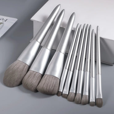 Super Soft Synthetic Hair High Quality Wooden Handle Makeup Tool Eyeshadow Makeup Brush Set Kit Eyeshadow Cosmetic Makeup Tools