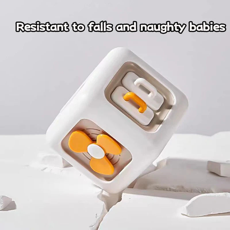 Multi-Purpose Montessori Baby Toys Early Learning Toys 6-In-1Cube Cognitive Toys Toddler Travel Toys Learning Educational Toys
