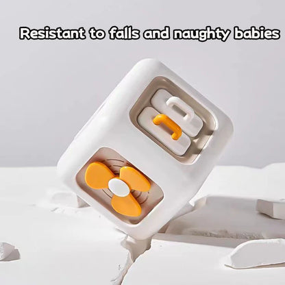 Multi-Purpose Montessori Baby Toys Early Learning Toys 6-In-1Cube Cognitive Toys Toddler Travel Toys Learning Educational Toys