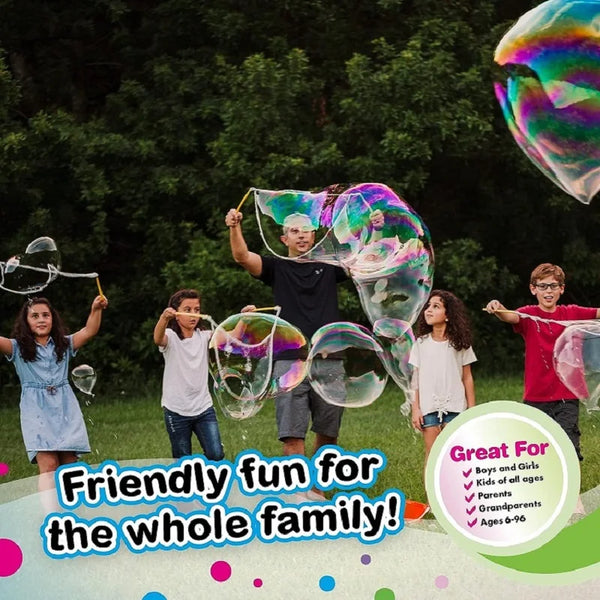 Style Bubble Rope Stainless Steel Giant Bubble Maker Wand Telescopic Design Bubble Party Favors Outdoor Activity for Children