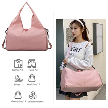 Oxford Blanket Handbag Multifunctional Waterproof Yoga Pilates Mat Case Bag Large Capacity Washable Foldable for Outdoor Camping