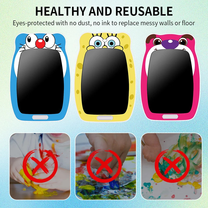 LCD Writing Tablet Electronic Magic Drawing Pad Kids Graffiti Sketchpad Toy Handwriting Black board Montessori Child Toys Gift