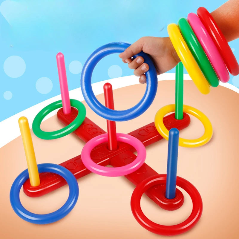 Throwing Ring Toys Interactive Ring Throwing Early Education Games,Sports And Fitness Fun Stacking Ring Games