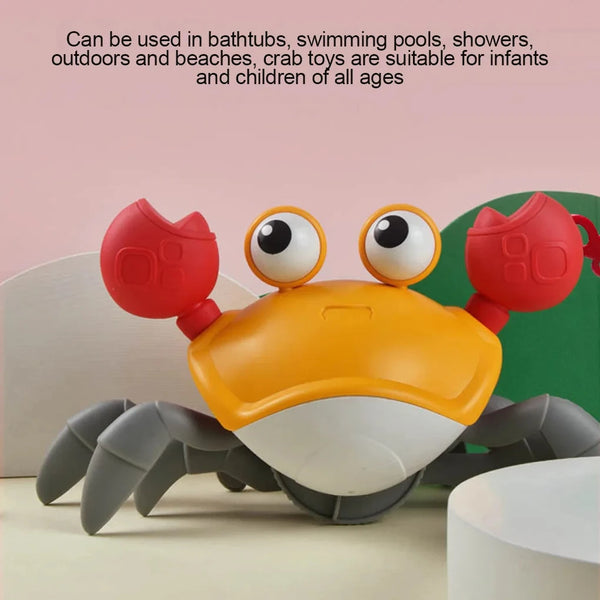 Interactive Dancing Crab Toy for Babies - Crawling Escape Crabs Fun Birthday Thanksgiving Christmas Gift
